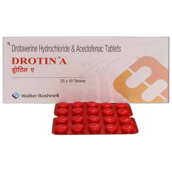 drotin a tablet 10's